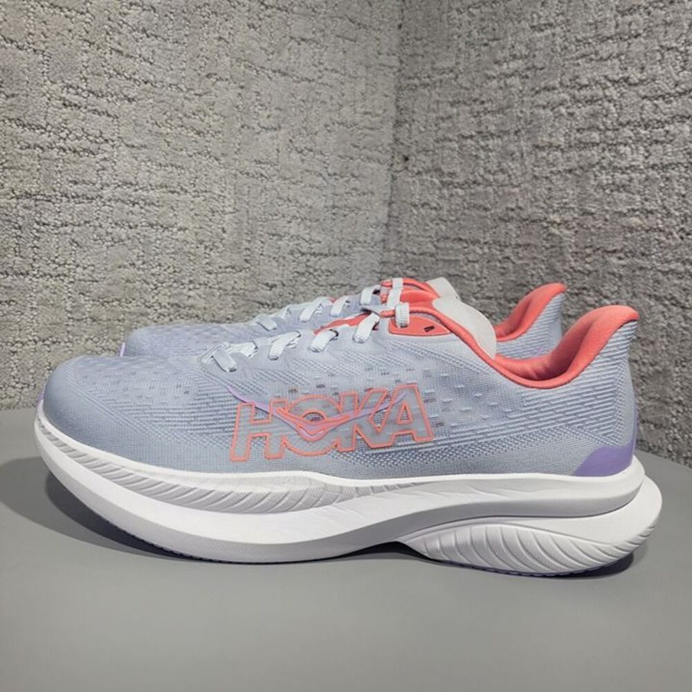 Hoka One One Mach 6 Women's Size 11B Pale Dusk/Gull Running Shoes 1147810 PLDS